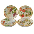 Certified International Piazzette Soup Pasta Bowls Set Of 4