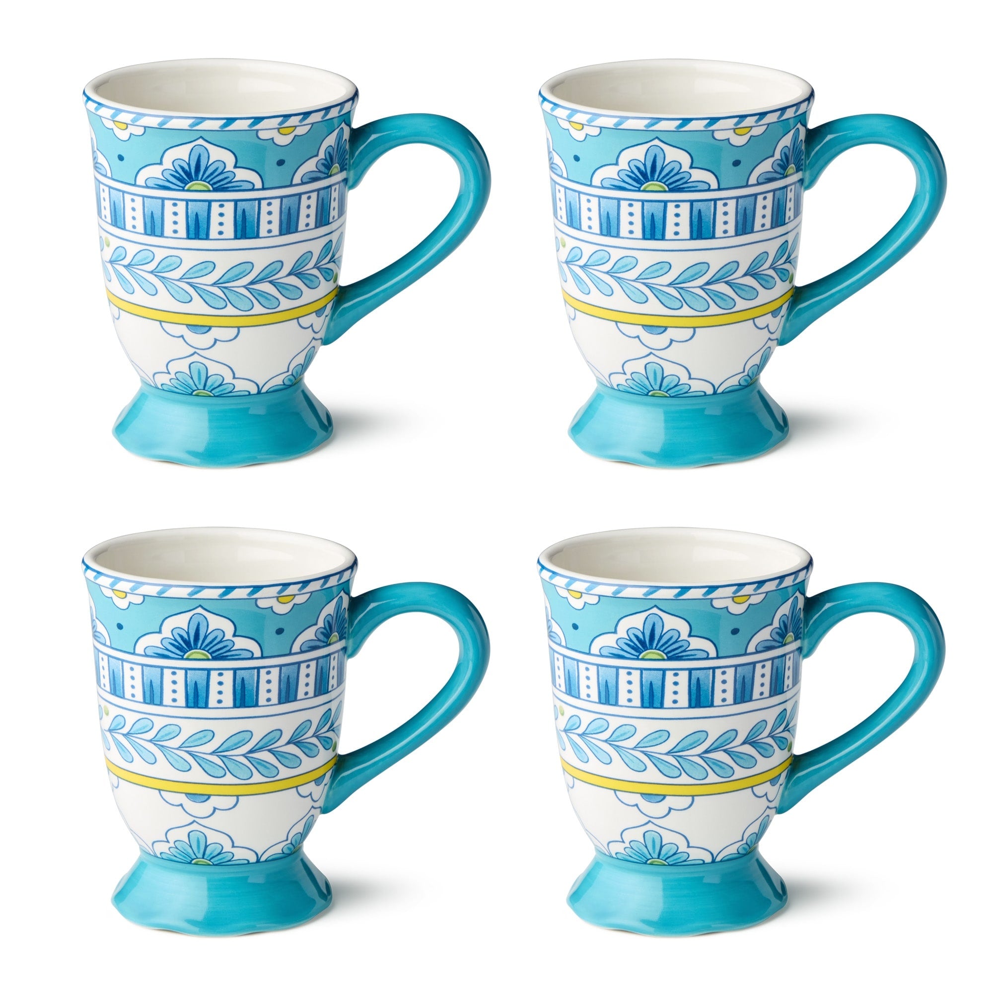 Certified International Porto 14 Oz. Mugs Set Of 4