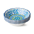 Certified International Porto Melamine 28 Oz. All Purpose Bowls Set Of 4 8.50 L X 8.50 W X 2.00 H