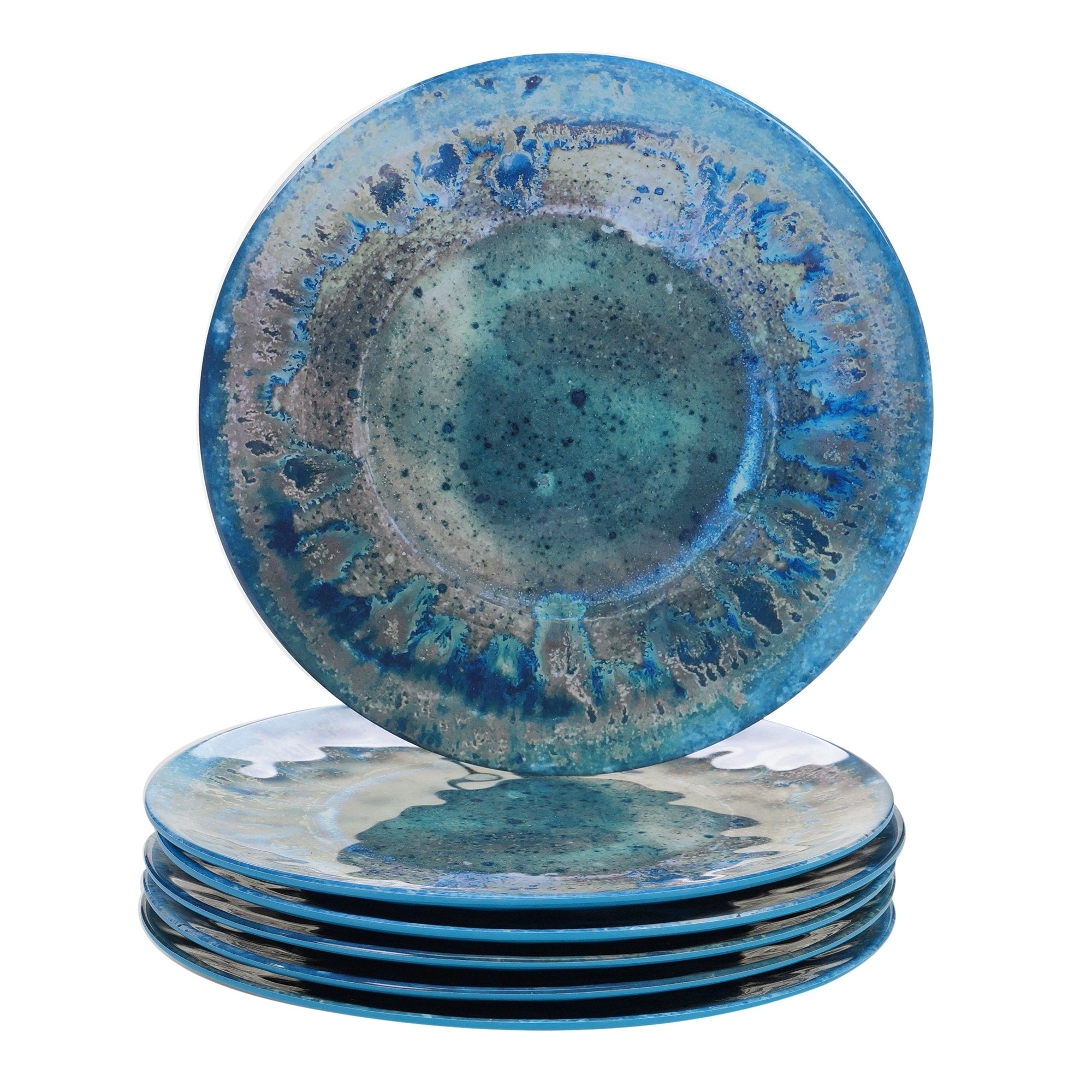 Certified International Radiance Melamine Dinner Plate Set Of 6