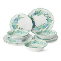 Certified International Sea Glass Melamine 12 Piece Dinnerware Set Service For Four 11.00 L X 11.00 W X 0.50 H