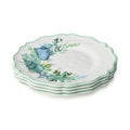 Certified International Sea Glass Melamine 9 Salad Dessert Plates Set Of 4 9.00 L X 9.00 W X 0.50 H