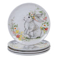 Certified International Sweet Bunny 11 Inch Dinner Plates Set Of 4
