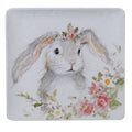 Certified International Sweet Bunny 12.5 Inch Square Serving Platter
