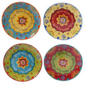 Certified International Tunisian Sunset 10.5 Dinner Plates Set Of 4