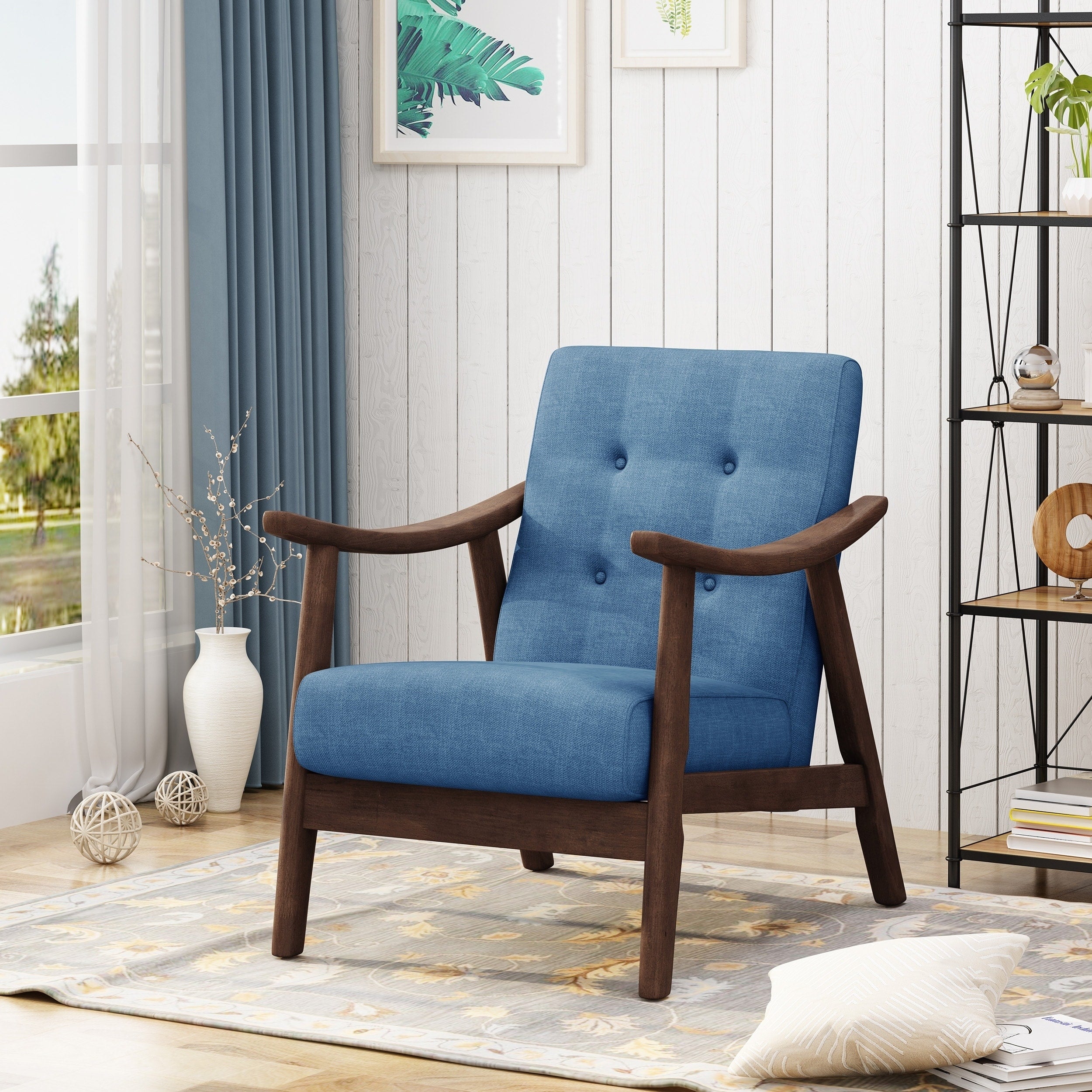 Chabani Mid Century Modern Accent Chair By Chirstopher Knight Home