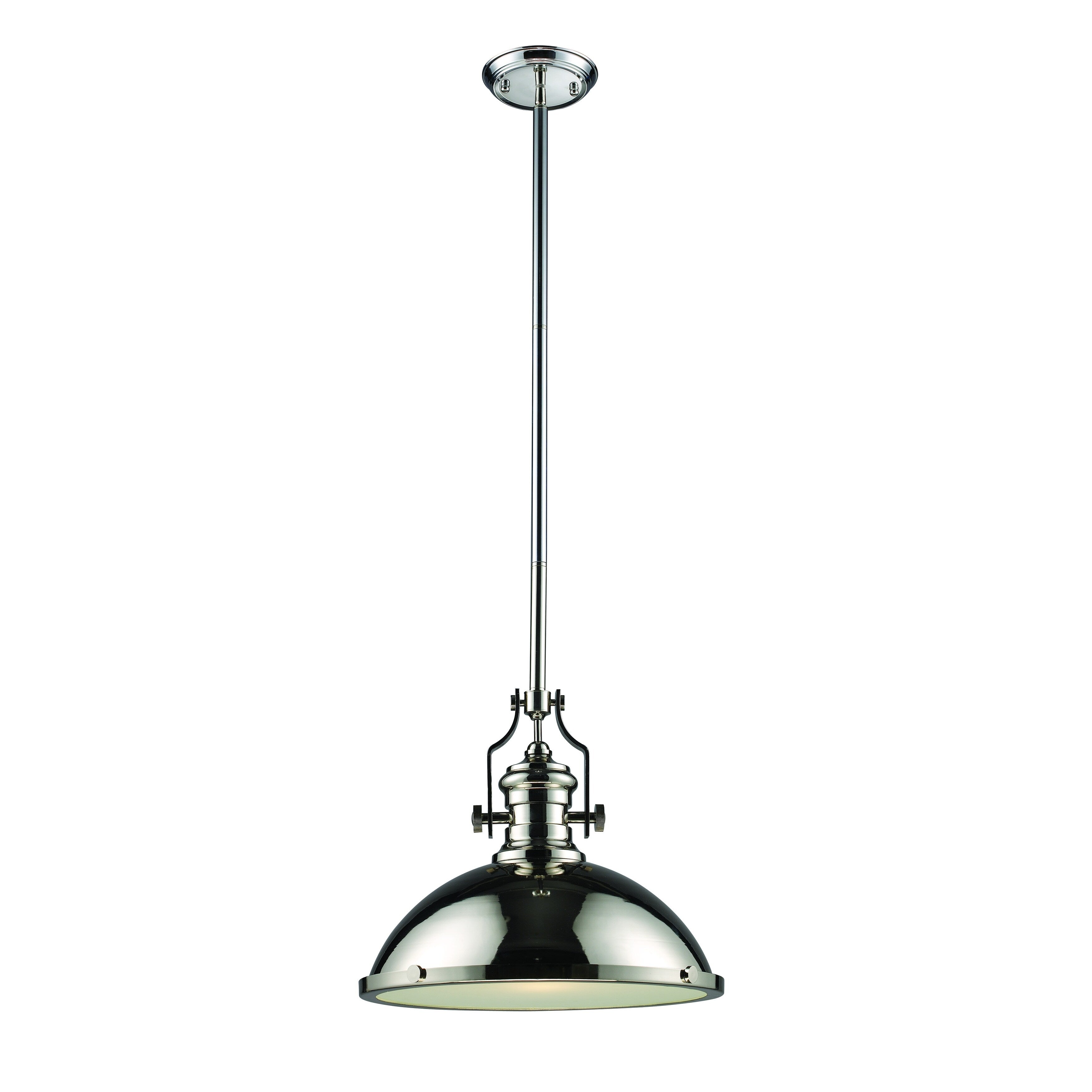 Chadwick 17 Inch Wide 1 Light Pendant In Matte Black 17In W X 17In D X 14In H