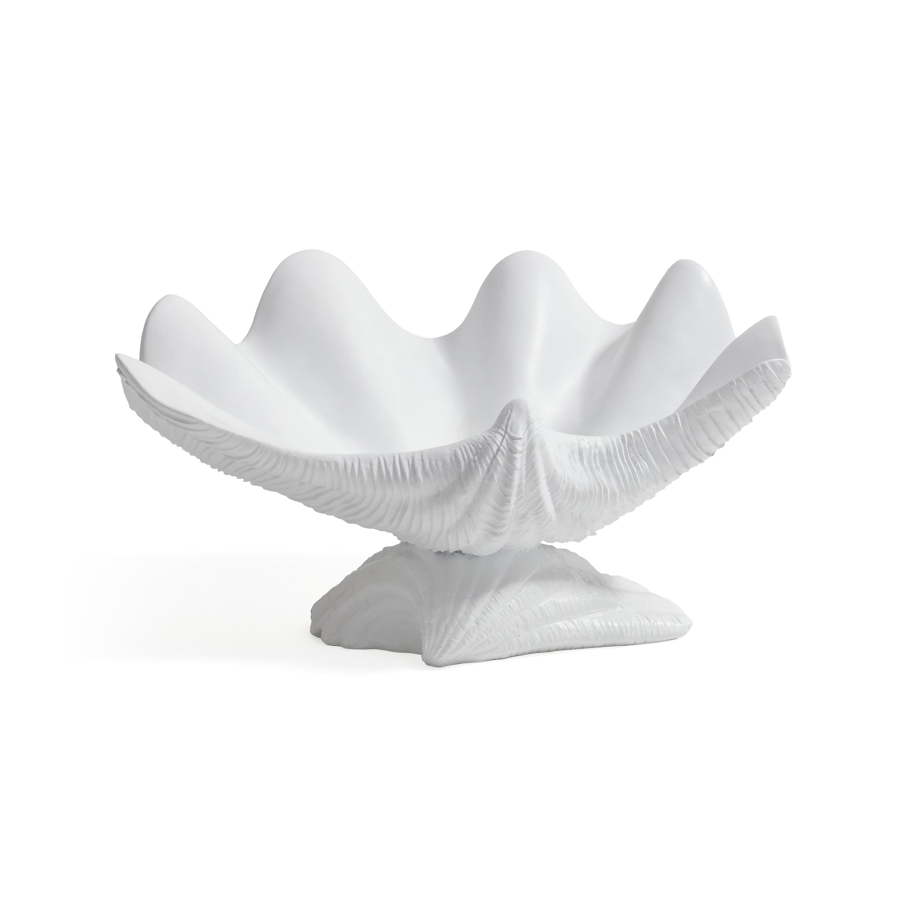 Champagne Reef Resin Decorative Shell Bowl
