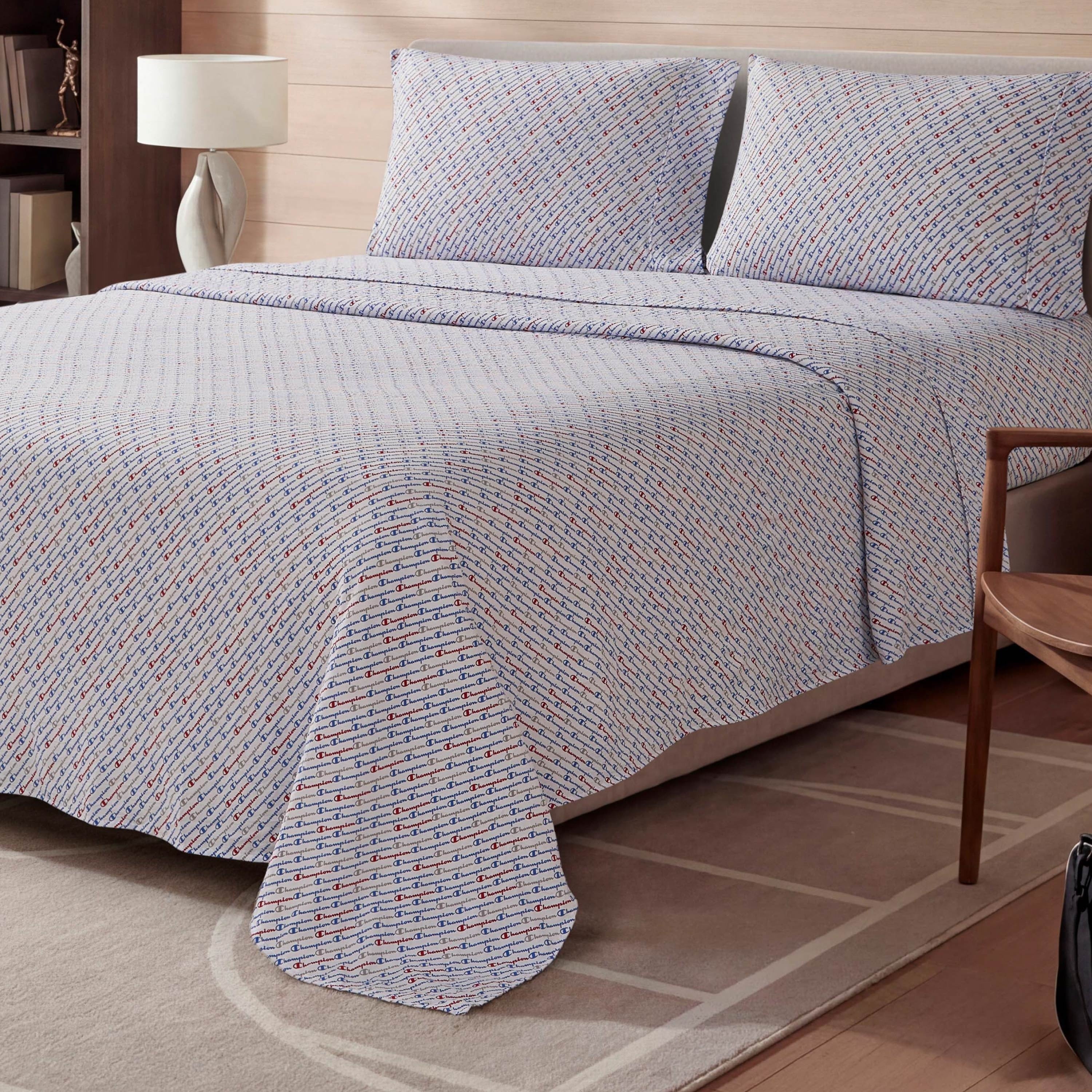 Champion Printed Microfiber Sheet Sets