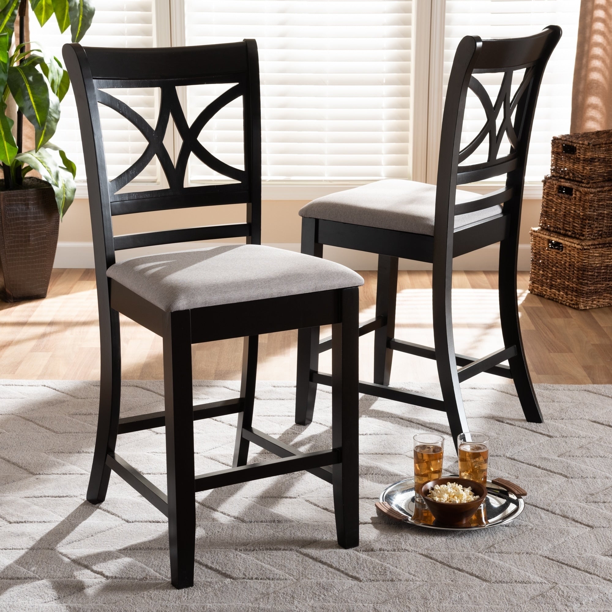 Copper Grove Aileur 2 Piece Counter Height Pub Chair Set