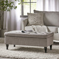 Chantelle Fabric Storage Ottoman By Christopher Knight Home