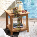Havenside Home Chara Teak Patio Side Table