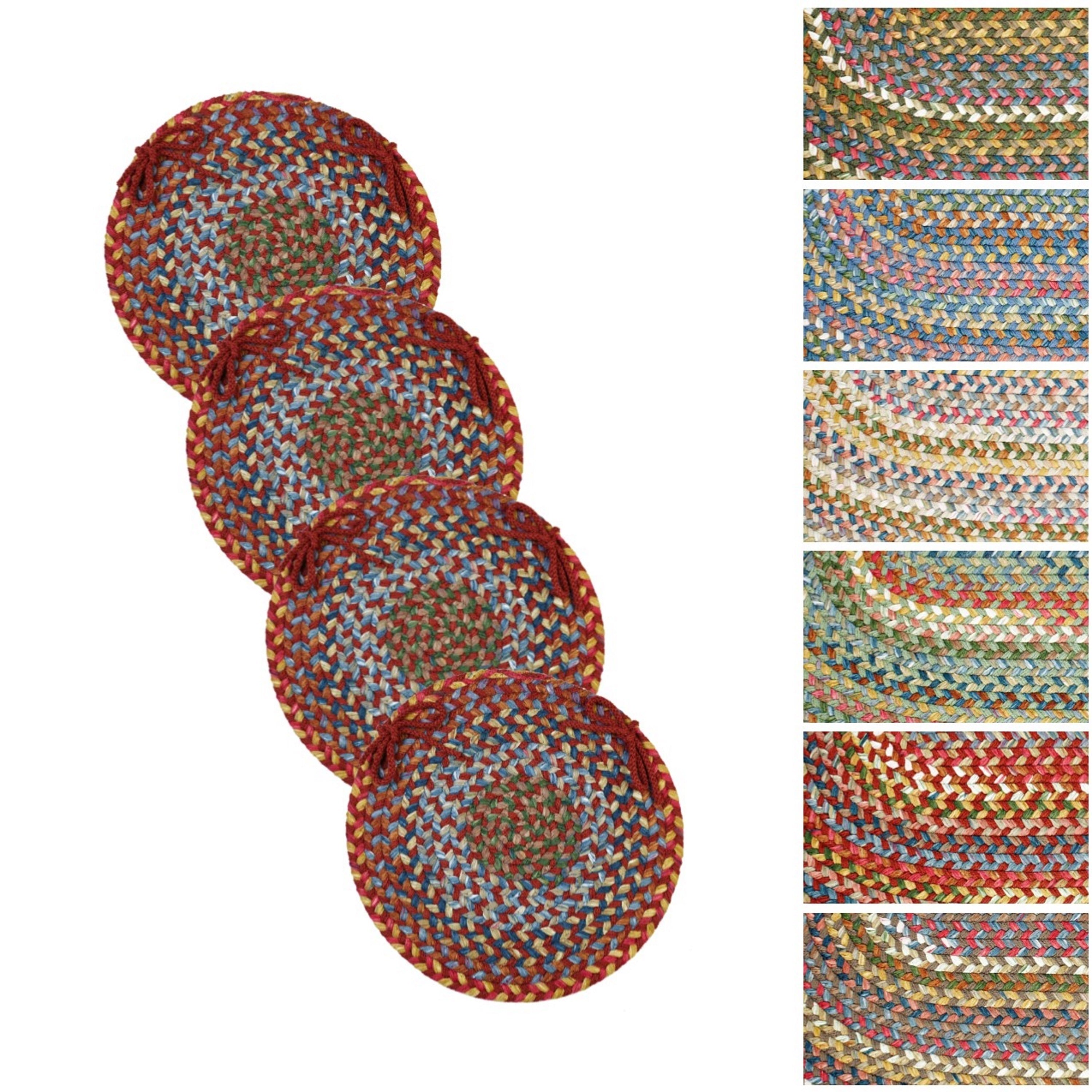 Charisma Reversible Chair Pads Set Of 4