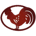 Chasseur 11 Inch Flame Red Cast Iron Rooster Trivet