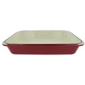 Chasseur 15 X 10 Red French Enameled Cast Iron Rectangular Roaster