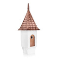 Chateau Bird House Pure Copper Diamond Pattern Roof By Good Directions