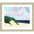 Chatham Beach By Evan Sklar Wood Framed Wall Art Print Lila Silver
