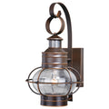 Chatham Bronze Motion Sensor Dusk To Dawn Coastal Outdoor Wall Light 9.75 In W X 17.5 In H X 11 In D