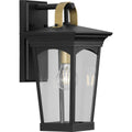 Chatsworth Collection Black One Light Small Wall Lantern 13.58 X 11.61 X 10.63