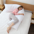 Cheer Collection Alternative Down Side Body Pillow