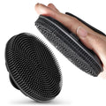 Cheer Collection Silicone Body Scrubber With Soft Bristles And Hanging Hole