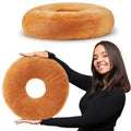 Cheer Collection Super Soft Round Donut Pillow