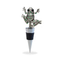 Puzzled Inc. Cheers Multicolored Metal Frog Wine Stopper