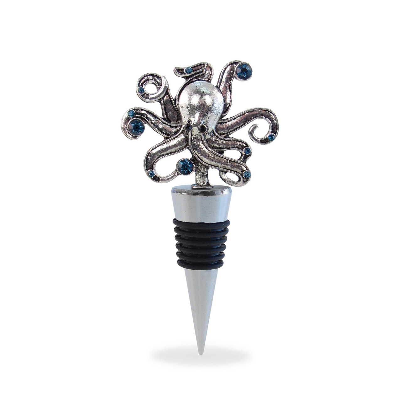 Puzzled Inc. Cheers Metal Octopus Wine Stopper