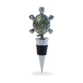 Puzzled Cheers Metal Sea Turtle Wine Stopper