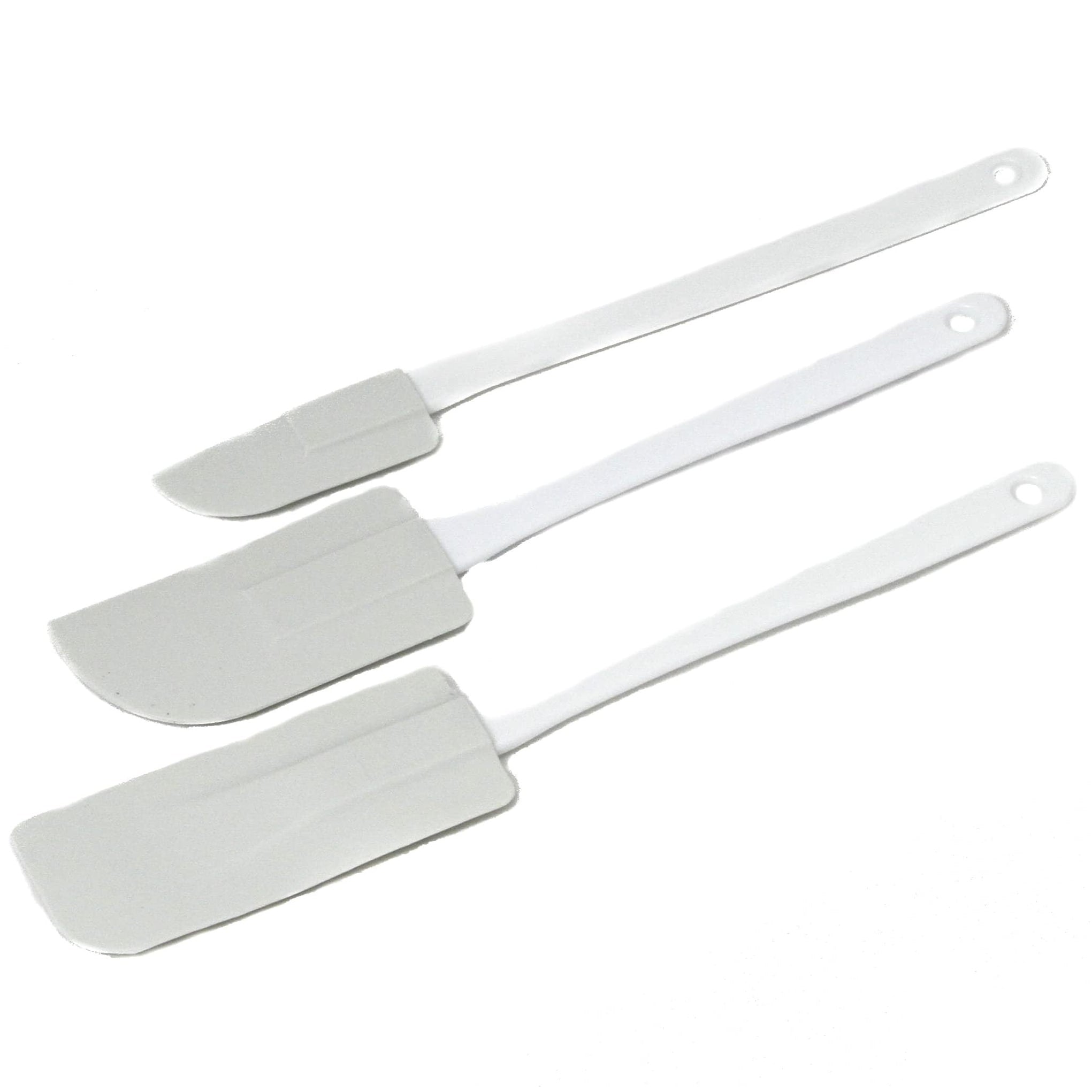 Chef Craft 3 Piece Flexible Blade Bowl Scraper Spatula Set