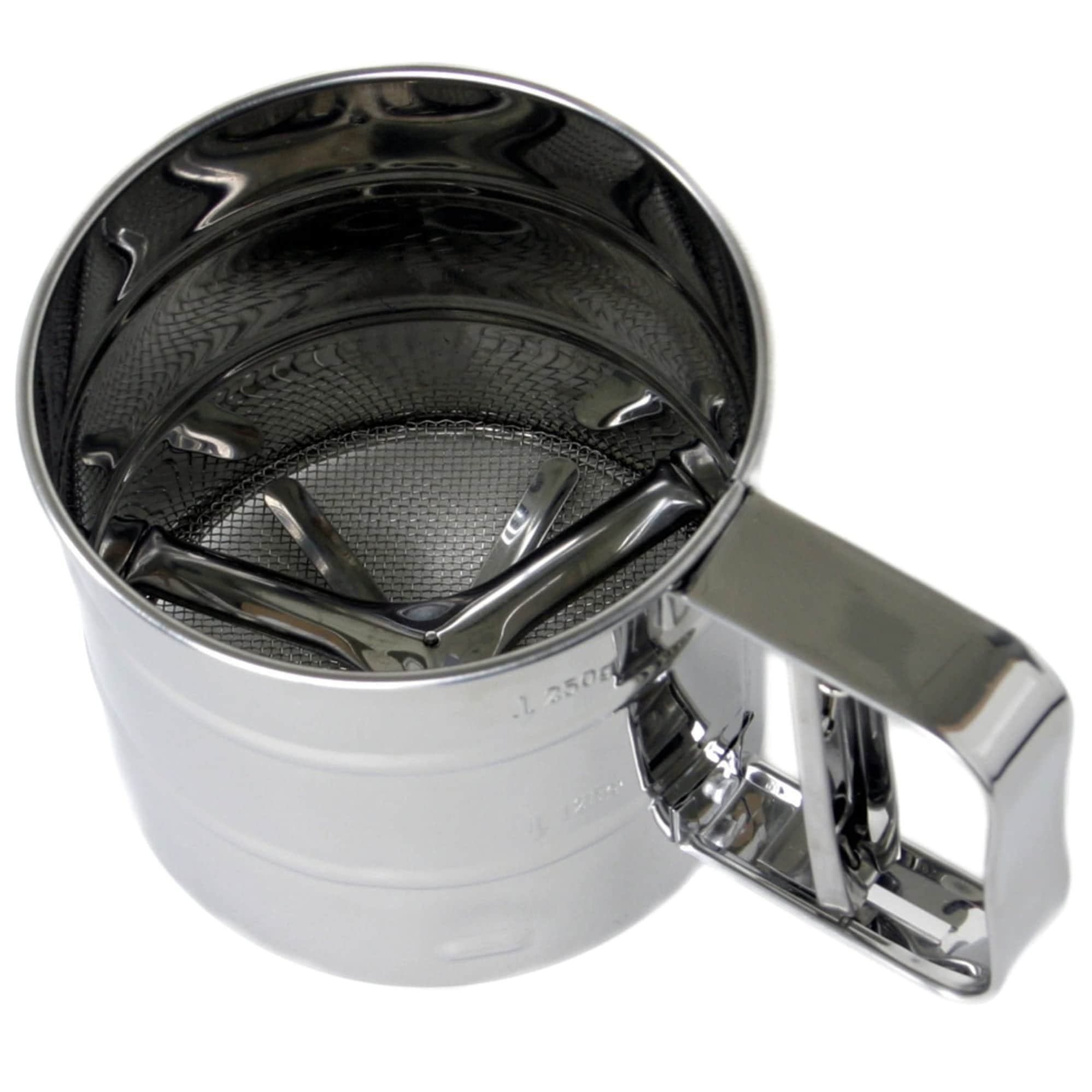 Chef Craft Classic 3 Cup Stainless Steel Flour Sifter