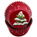 Chef Craft Snowy Christmas Tree Patterned Paper Baking Cups 50 Count Cupcake Liners