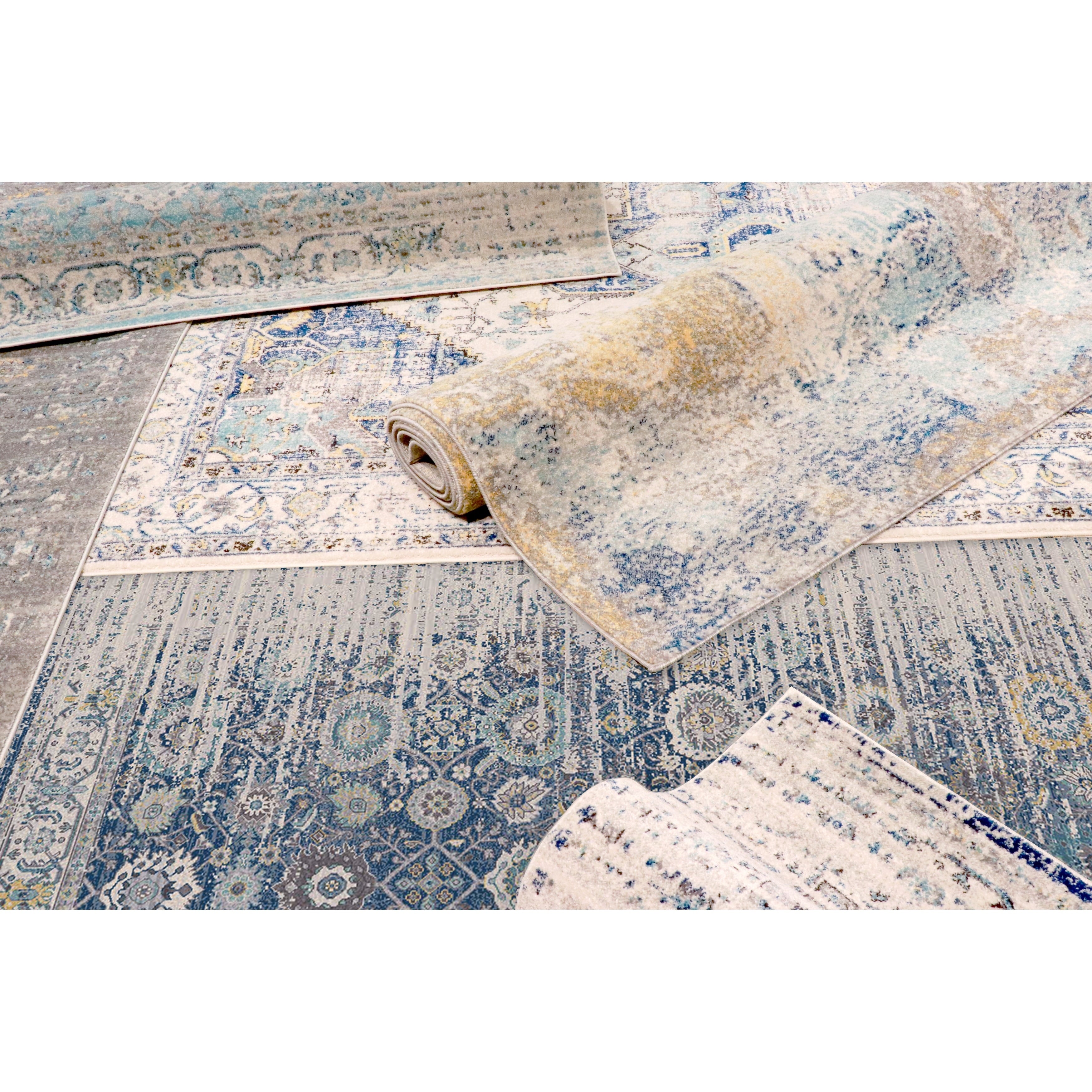 Chelsea Design Multi Machine Made Power Loom Rug 6 7 X 9 0 7 X 9