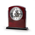 Chelsea Lacquered Mahogany Wood Skeleton Movement Clock