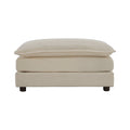 Chenille Fabric Ottomans Footrest To Combine With 2 Seater Sofa 3 Seater Sofa And 4 Seater Sofa