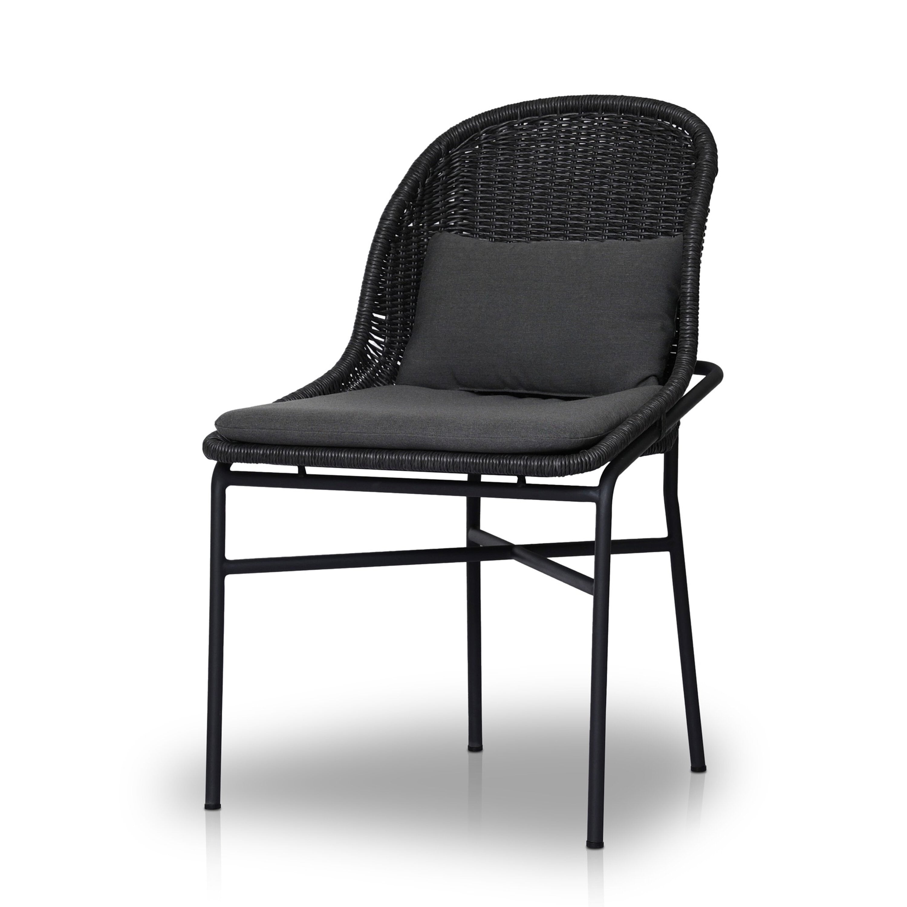 Chenowith Outdoor Dining Chair Vintage Coal