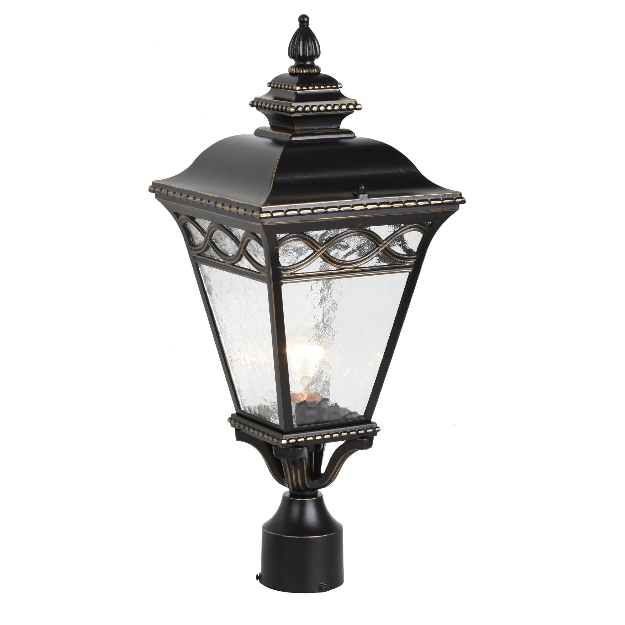 Cheri 1 Light Exterior Lighting In Imperial Black Finish