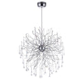 Silver Orchid Francen Chrome 32 Light Chandelier