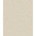 Chesapeake Hollis Taupe Textured Diamond Wallpaper