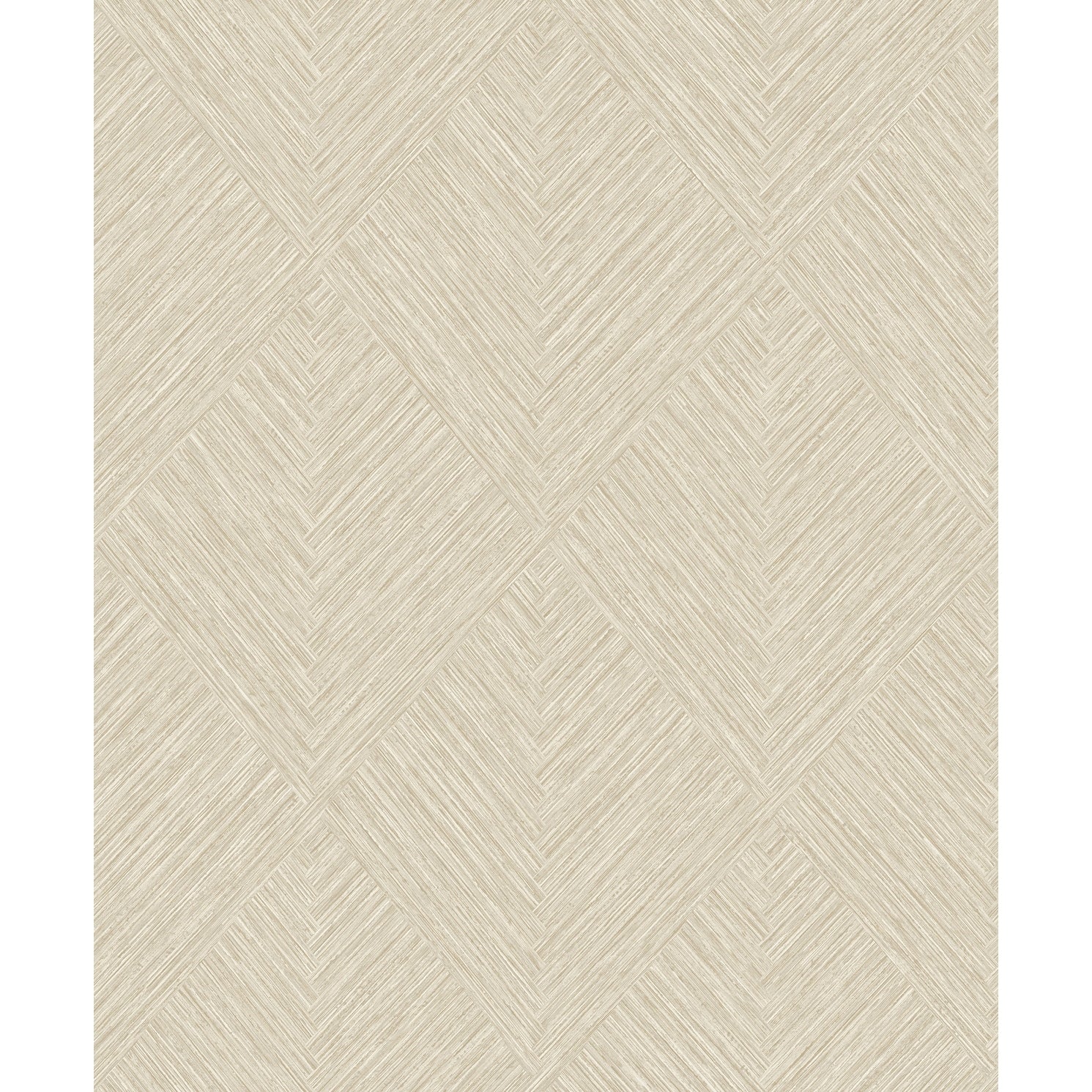 Chesapeake Hollis Taupe Textured Diamond Wallpaper