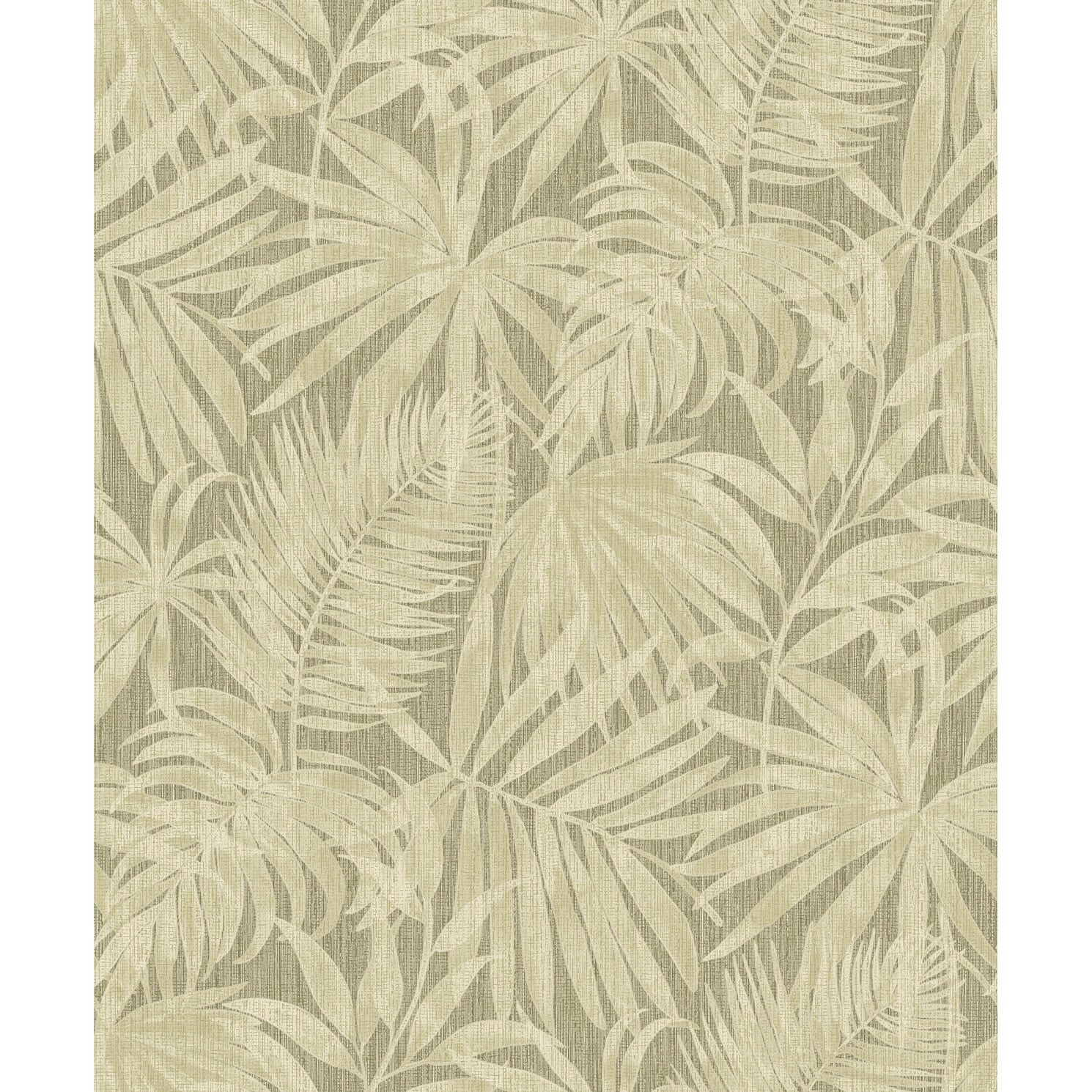 Chesapeake Sonny Green Fronds Wallpaper