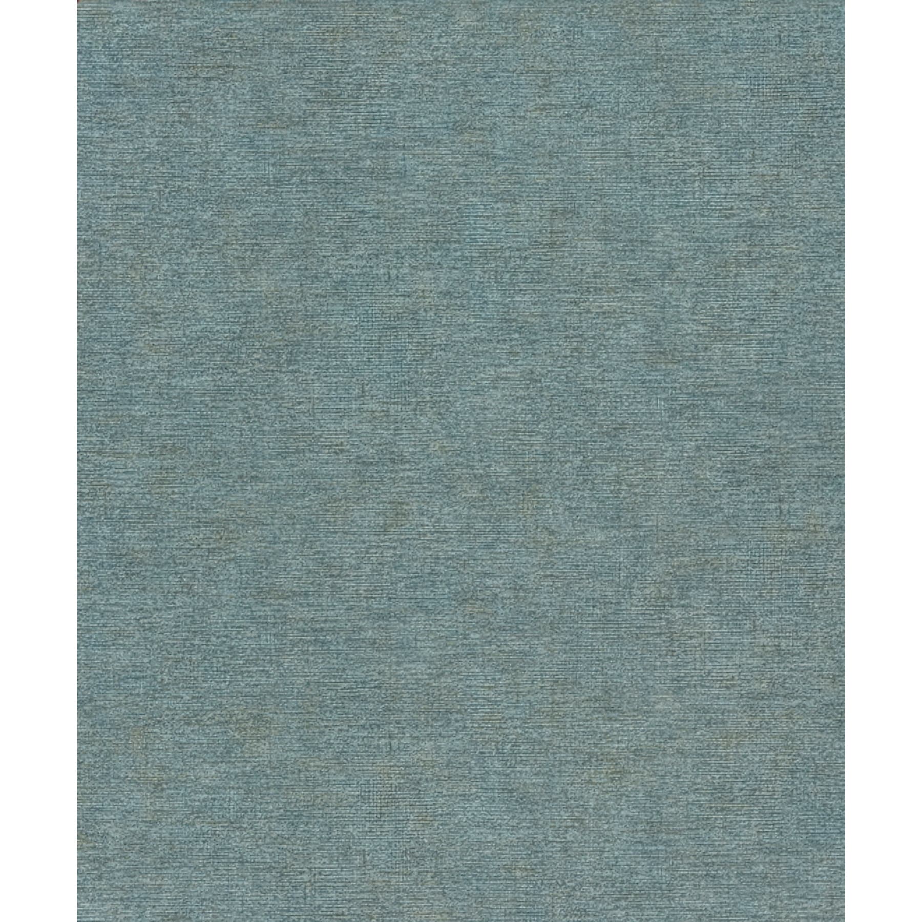 Chesapeake Tansy Teal Distressed Wallpaper
