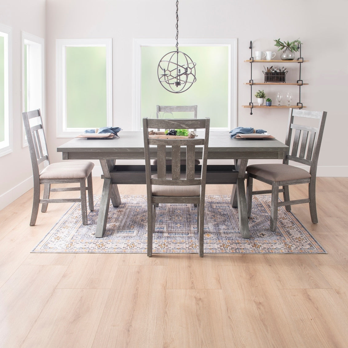 Powell 5 Piece Chester Dining Set