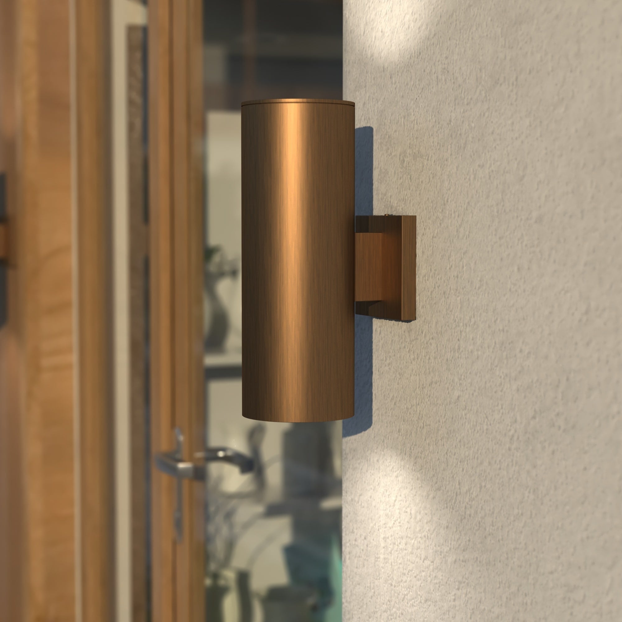 Vaxcel Chiasso 5 Outdoor Wall Light Textured Black