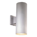 Vaxcel Chiasso 5 Outdoor Wall Light Satin Aluminum