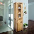 Chic Teak Recycled Teak Wood Solo Cupboard Curio Cabinet