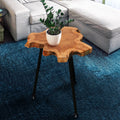 Chic Teak Rustic Teak Wood Ampyang Side Table