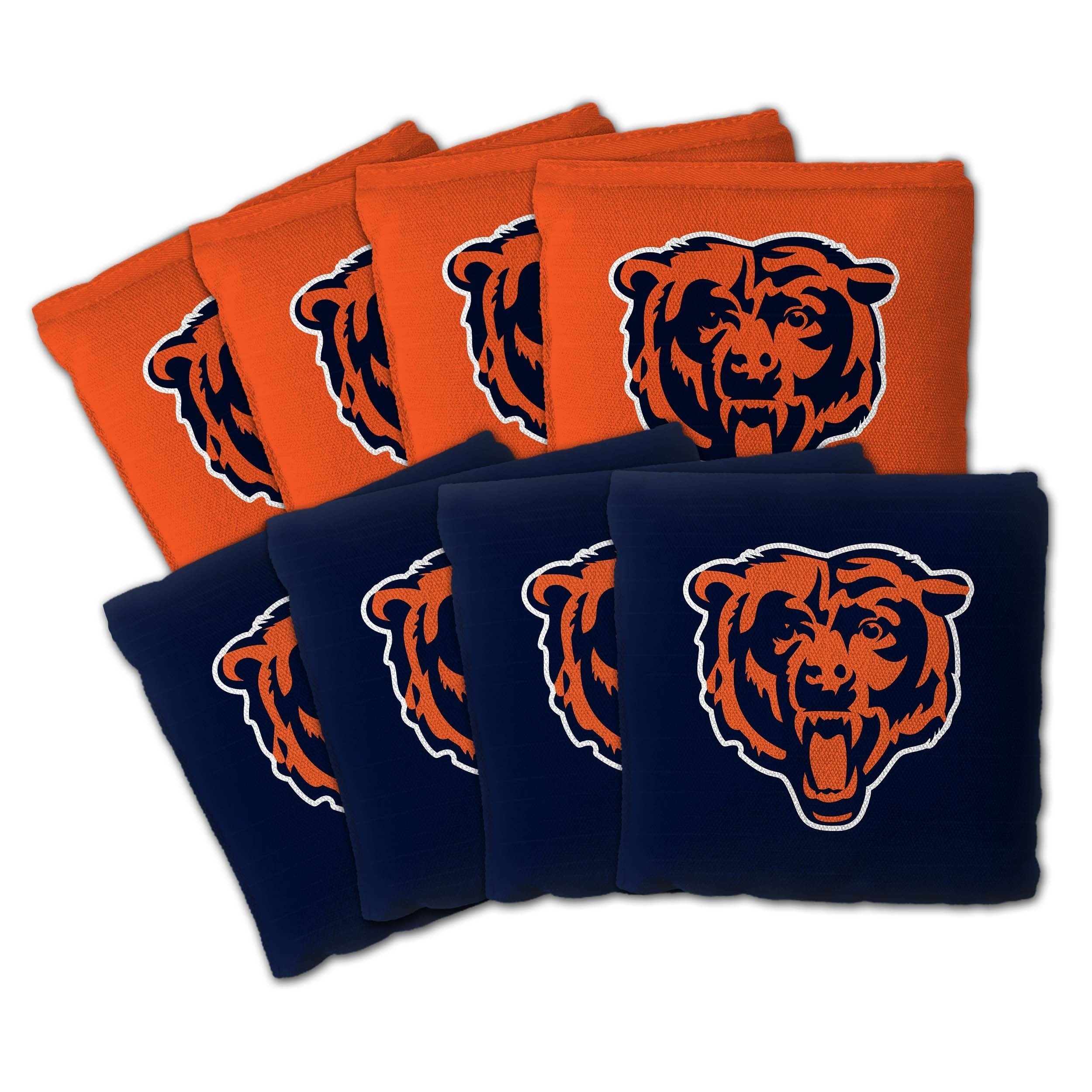 Chicago Bears Nfl Dual Sided Pro Stop Slide Cornhole Bags