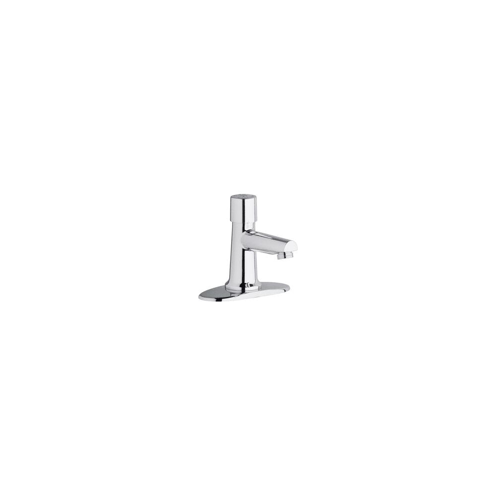 Chicago Faucets 3500 4E2805Ab Single Supply Hot Cold Water Basin Chrome