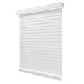 Chicology Cordless Faux Wood Blind Basic White
